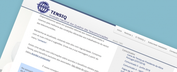 TENSIQ - Sindicato Nacional dos Quadros das Telecomunicações