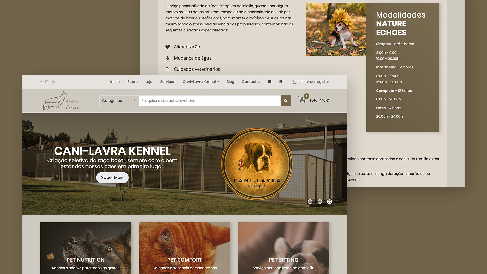 Nature Echoes - Pet Care Services &amp; Nutrition, All4 Pets