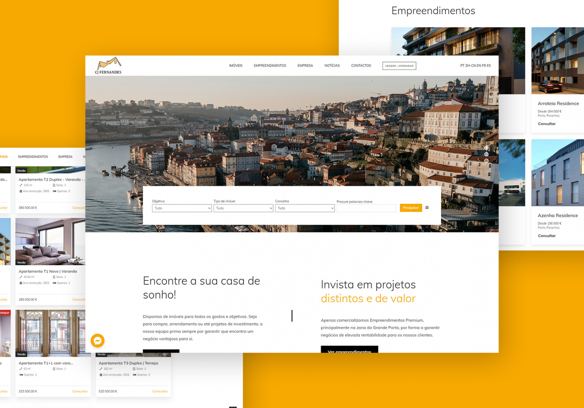 CJ Fernandes - Mediação Imobiliária