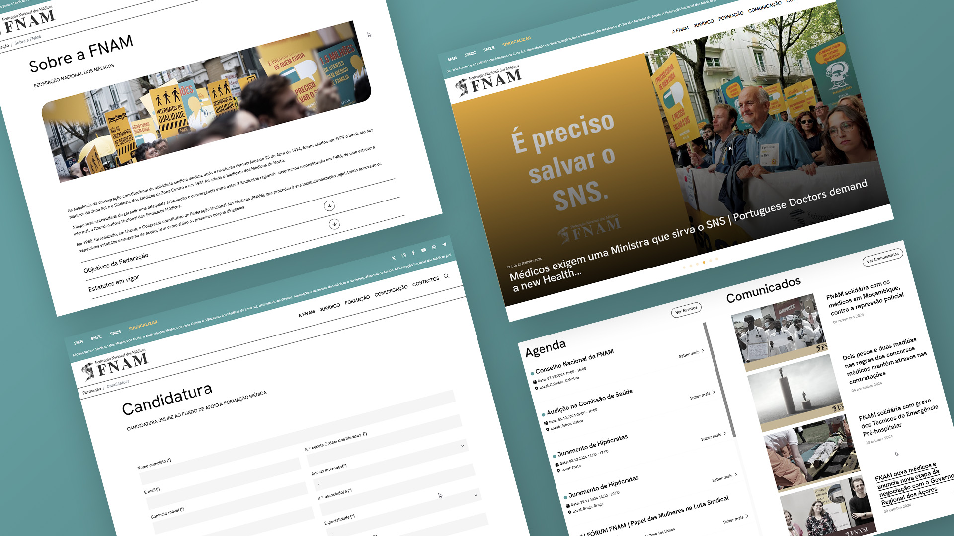 Novo website da FNAM já está online!